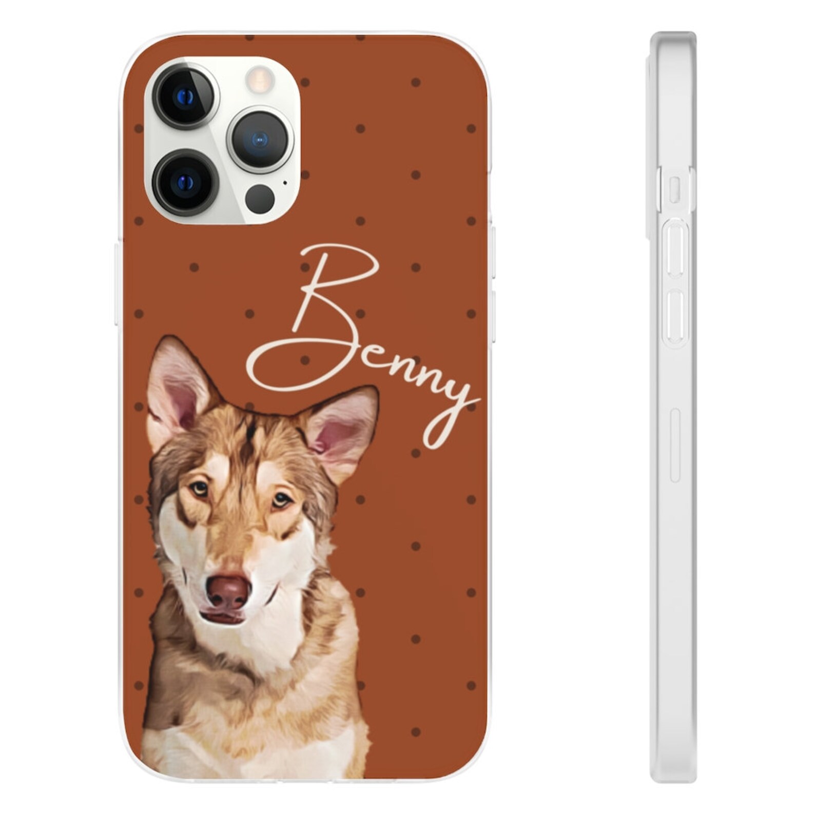 Custom Dog Portrait Phone Cases Custom Dog Phone Cases Dog Etsy