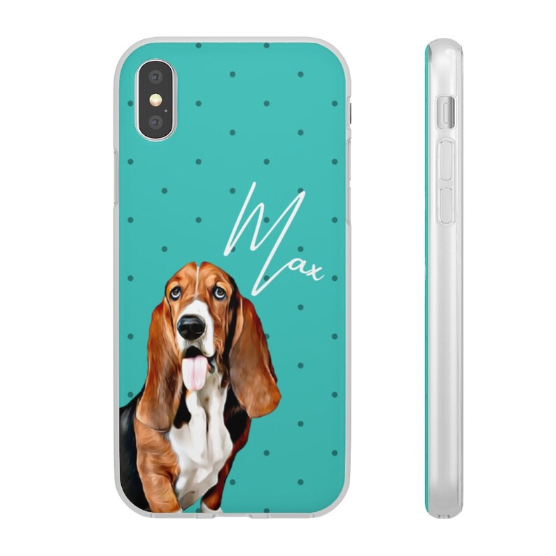 Custom Dog Portrait Phone Cases Custom Dog Phone Cases Dog Etsy