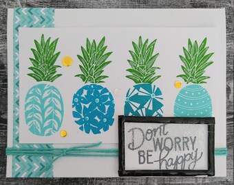 Don't Worry Be Happy (shaker card)