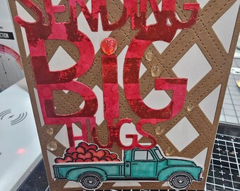 Sending Big Hugs truck full of hearts