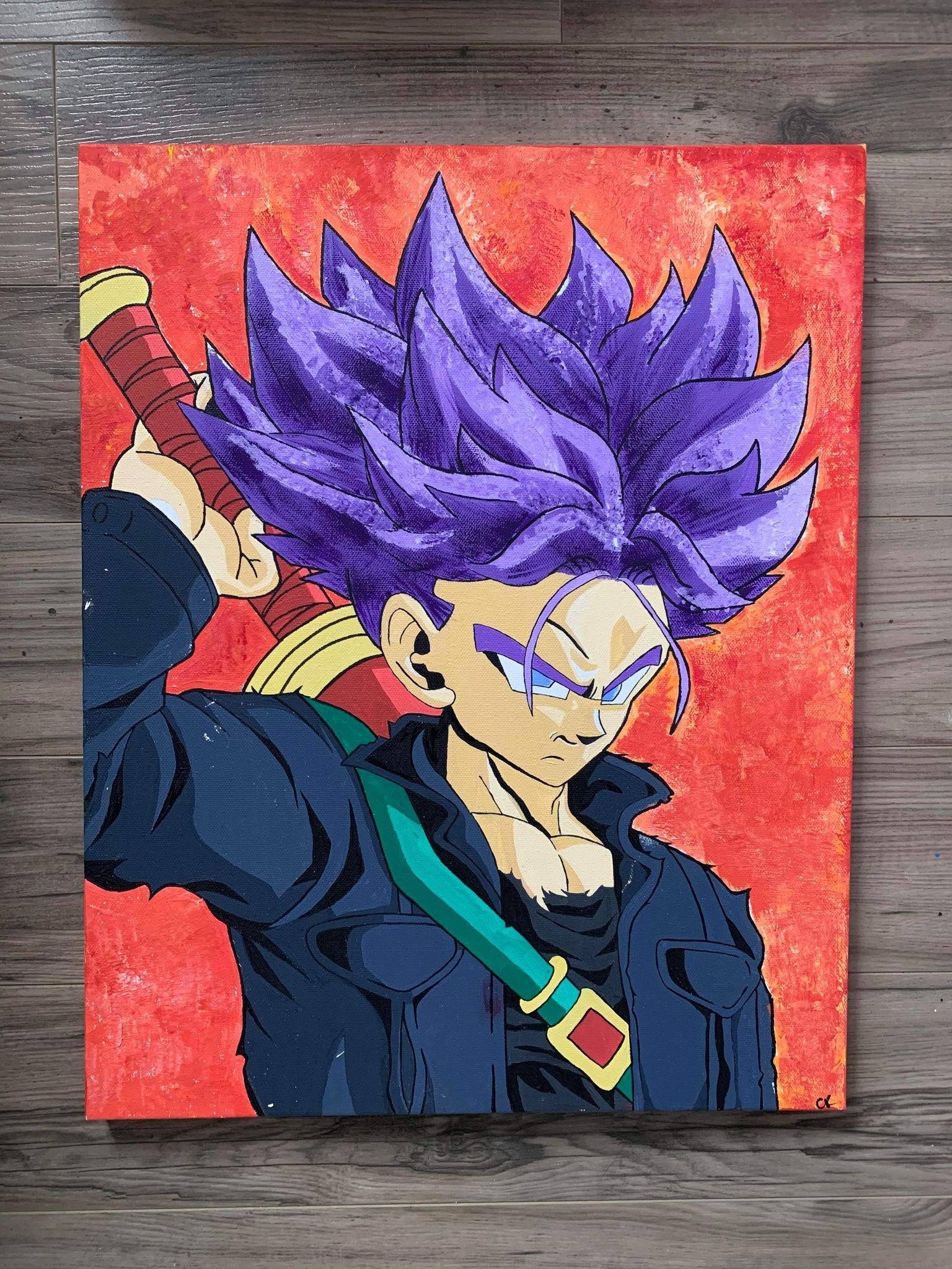 Dragon ball painting, Dragon ball super artwork, Dragon ball super art