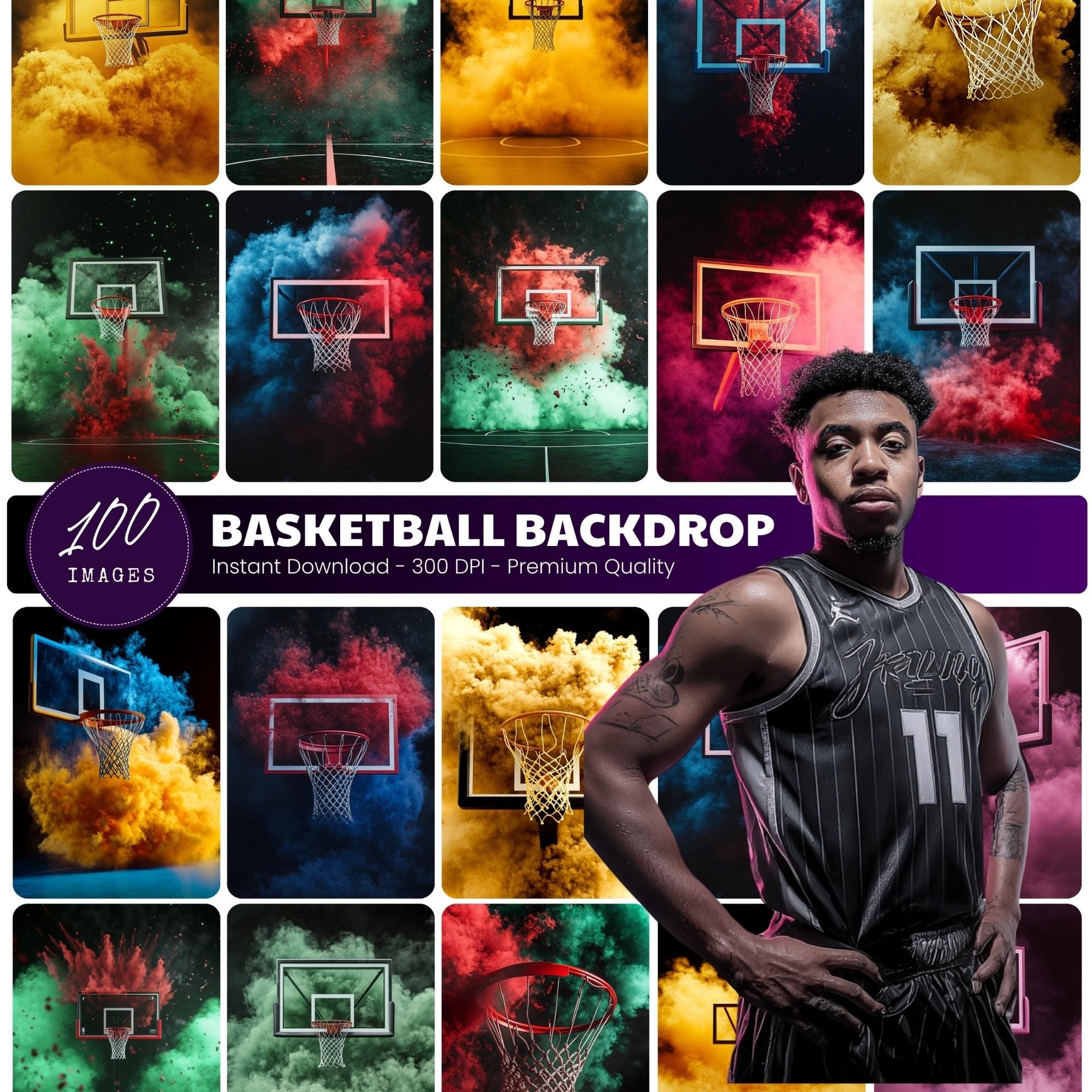 Mega Sports Backgrounds & Digital Backdrops | Baseball, Basketball ...