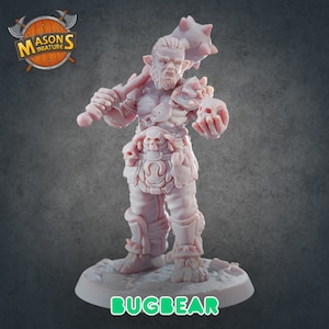 Bugbear | Masons Miniatures | High Quality Miniature | Great for RPG | D&D | Pathfinder | Wargames |