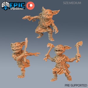 Goblin Warrior - Epic Miniatures for Tabletop RPGs | Dungeons and Dragons