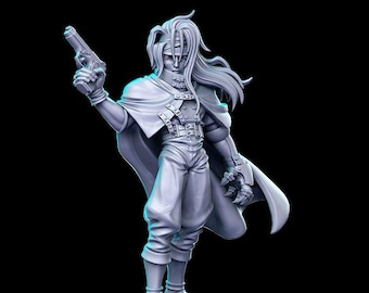 Victor Tinevale, Gunslinger - RN Estudio Printed Miniature | Dungeons & Dragons | Pathfinder | Tabletop