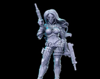 SNAKE Baroness  - RN Estudio Printed Miniature | Dungeons & Dragons | Pathfinder | Tabletop
