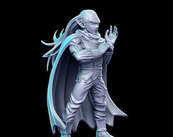 Magus - RN Estudio Tryckt Miniatyr | Dungeons & Dragons | Pathfinder | Bordsskiva