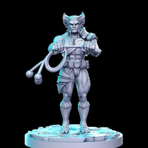 Tygra, Tabaxi Rogue - RN Estudio Printed Miniature | Dungeons & Dragons | Pathfinder | Tabletop
