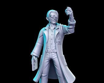 Hojo, verrückter Wissenschaftler- RN Estudio gedruckte Miniatur | Dungeons & Dragons | Pfadfinder | Tischplatte