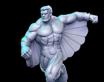Steelwill Silver Hawk - Miniatura stampata RN Estudio / Dungeons & Dragons / Pathfinder / Da tavolo