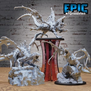 Rotting Young Dragon (Large Creature), Gruesome Graveyard - Epic Miniatures | Dungeons & Dragons | Pathfinder | Tabletop