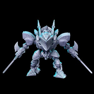 Crimson Mare, Battlesuit (Gargantuan) - RN Estudio - Tabletop RPG Miniature - Dungeons and Dragons