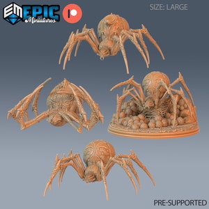 Giant Dungeon Spider (Large Creature) - Epic Miniatures | Dungeons & Dragons | Pathfinder | Tabletop
