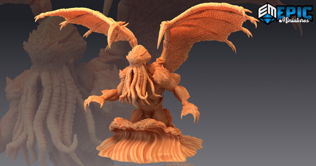 Chtulhu (colossal Creature) - Epic Miniatures | Dungeons & Dragons ...