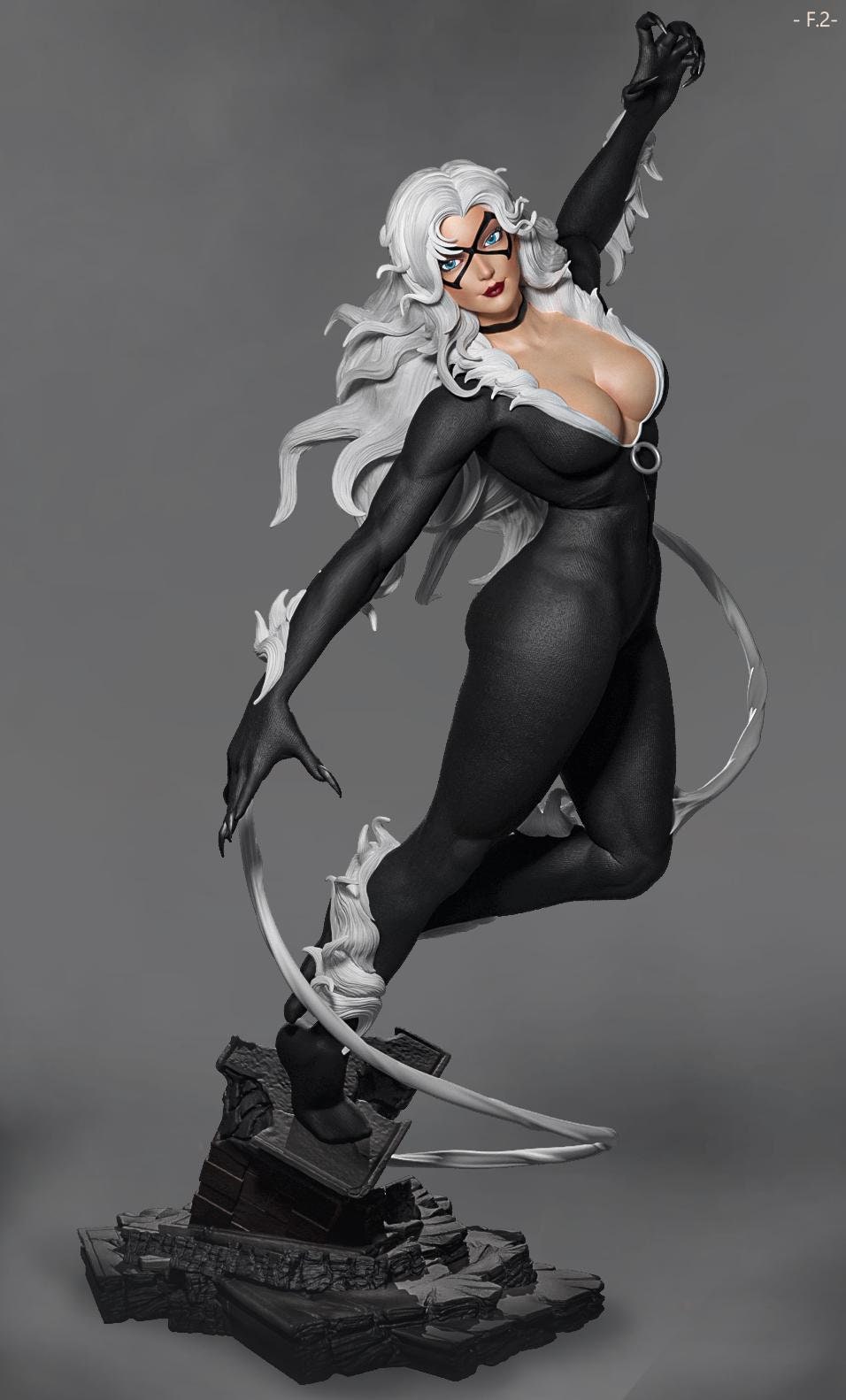 Black cat nude - Etsy México, image size:956x1582