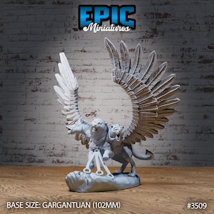 Fantasy Carnival, Circus Chimera (Gargantuan) - Epic Miniatures - Tabletop RPG Miniature - Dungeons and Dragons