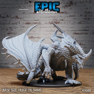Bandit Camp, Iron Dragon (Huge Creature) - Epic Miniatures | Dungeons & Dragons | Pathfinder | Tabletop