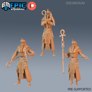 Black Pharoh, Ruins of Madness - Epic Miniatures | Dungeons & Dragons | Pathfinder | Tabletop