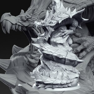 Madraxx, Uralter Höhlendrache (Gargantuan) - RN Estudio - Tabletop RPG Miniatur - Dungeons and Dragons