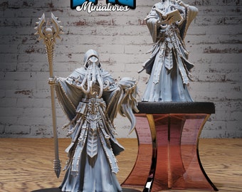 Alhoon Mind Eater Lich - Epic Miniatures | Dungeons & Dragons | Pathfinder | Tabletop