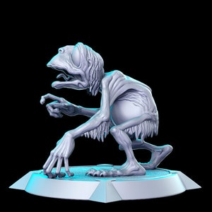 Gollum -  RN Estudio Printed Miniature | Dungeons & Dragons | Pathfinder | Tabletop