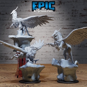 Longbeak Griffin (Large Creature) - Epic Miniatures | Dungeons & Dragons | Pathfinder | Tabletop