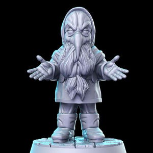 Dwalinr, Dwarf -  RN Estudio Printed Miniature | Dungeons & Dragons | Pathfinder | Tabletop