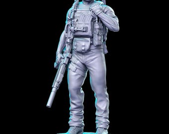 Soap, Operator- RN Estudio Printed Miniature | Dungeons & Dragons | Pathfinder | Tabletop