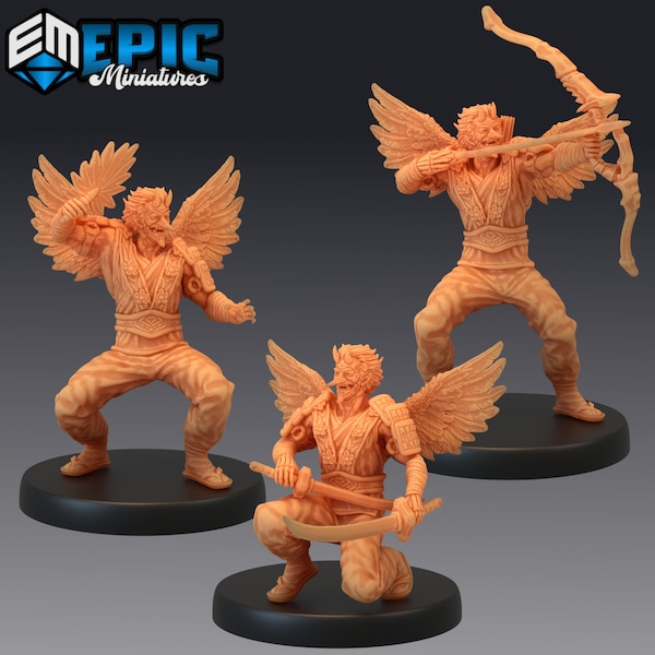 Tengu Demon - Epic Miniatures | Dungeons & Dragons | Pathfinder | Tabletop