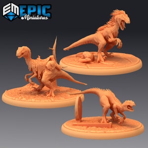 Raptor (Large Creature) - Epic Miniatures | Dungeons & Dragons | Pathfinder | Tabletop