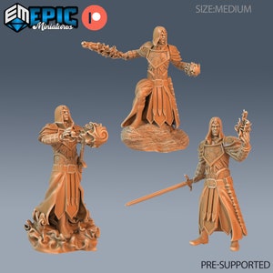 Human Warlock - Epic Miniatures | Dungeons & Dragons | Pathfinder | Tabletop