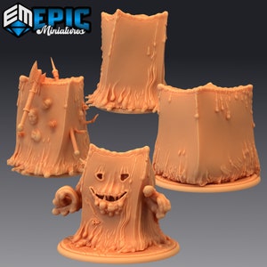 Gelatinous Cube Mini - Epic Miniatures | Dungeons & Dragons | Pathfinder | Tabletop