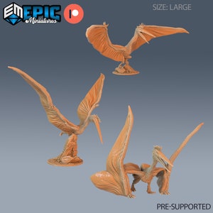 Quetzalcoatlus (Large Creature) - Epic Miniatures | Dungeons & Dragons | Pathfinder | Tabletop