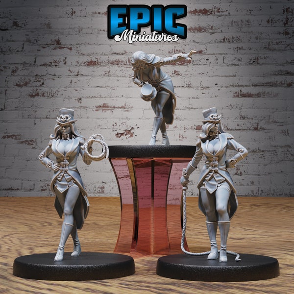 Fantasy Carnival Ring Mistress - Epic Miniatures | Dungeons & Dragons | Pathfinder | Tabletop