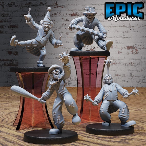 Fantasy Carnival Horror Clown - Epic Miniatures | Dungeons