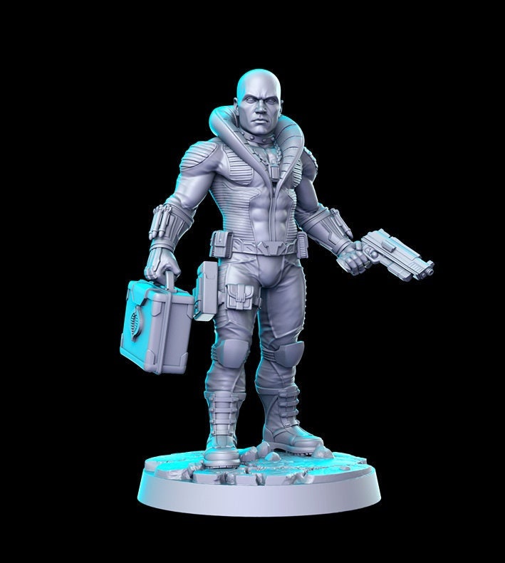 SNAKE Destroyer - RN Estudio Printed Miniature | Dungeons & Dragons | Pathfinder | Tabletop