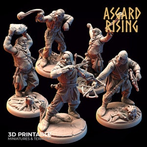 Bandit Deserteur Alternative Fernkampfwaffen- Asgard Rising | Dungeons & Drachen | Pfadfinder | Tischplatte