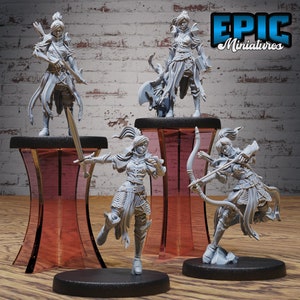 Lady Knight Joan - Epic Miniatures | Dungeons & Dragons | Pathfinder | Tabletop