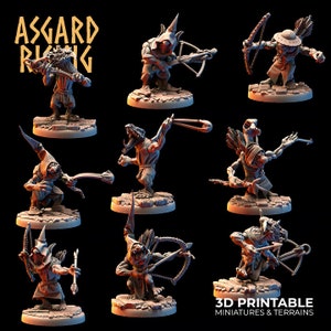 Goblin Marksmen - Asgard Rising | Dungeons & Dragons | Pathfinder | Tabletop