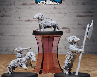 Konstruieren Sie Dachsund - Epic Miniatures | Dungeons & Dragons | Pfadfinder | Tischplatte