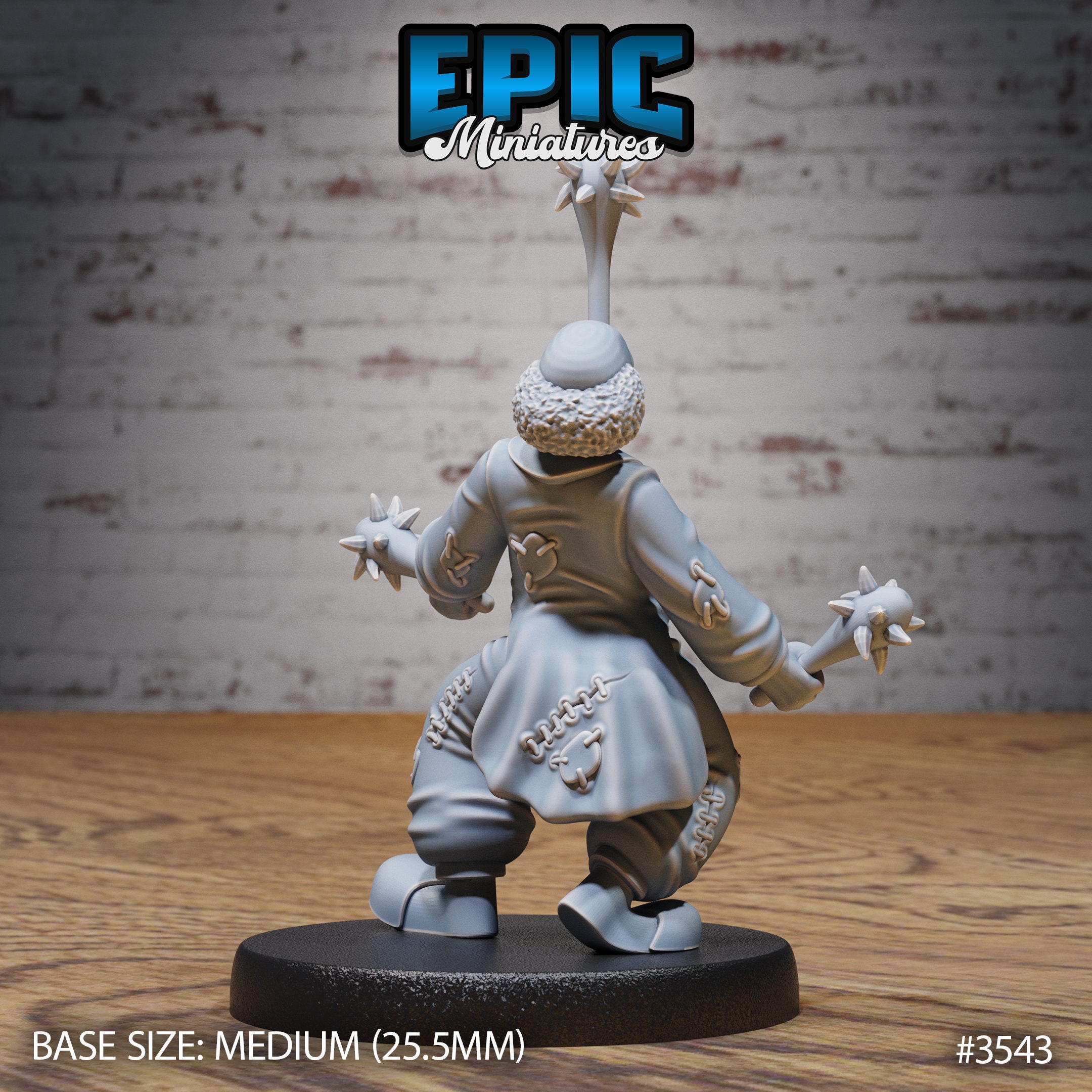 Fantasy Carnival Horror Clown - Epic Miniatures | Dungeons