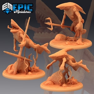Wereshark (Large Creature) - Epic Miniatures | Dungeons & Dragons | Pathfinder | Tabletop