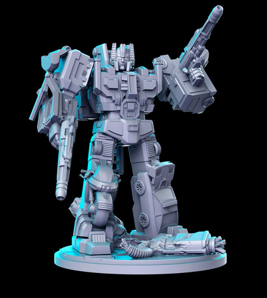 Defensor Robot Defensor, Transforming Robot (huge Creature)- RN Estudio Printed ...