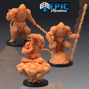 Monkey King - Epic Miniatures for Tabletop RPGs | Dungeons and Dragons