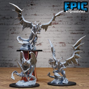 Eldritch Darkness, Nightgaunt Stalker (Large Creature) - Epic Miniatures | Dungeons & Dragons | Pathfinder | Tabletop