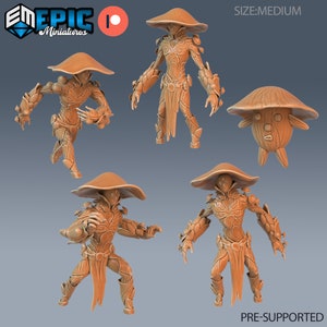 Myconids - Epic Miniatures | Dungeons & Dragons | Pathfinder | Tabletop
