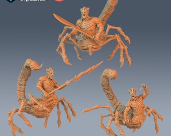 Scorpion Demon (Large Creature) - Epic Miniatures | Dungeons & Dragons | Pathfinder | Tabletop