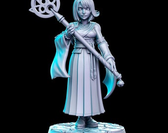 Lioona, Summoner - RN Estudio Printed Miniature | Dungeons & Dragons | Pathfinder | Tabletop