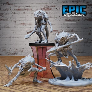 Dark Fish Folk, Sinister Harbor - Epic Miniatures | Dungeons & Dragons | Pathfinder | Tabletop