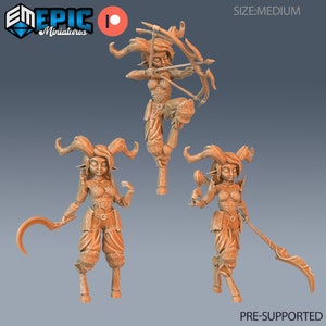 Satyr Girl - Epic Miniatures for Tabletop RPGs | Dungeons and Dragons